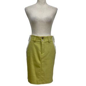 MOS MOSH BLAKE SKY SKIRT IN SHADOW LIME - 4